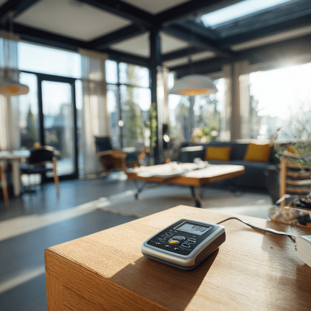 veiligheid met stralingsdetector