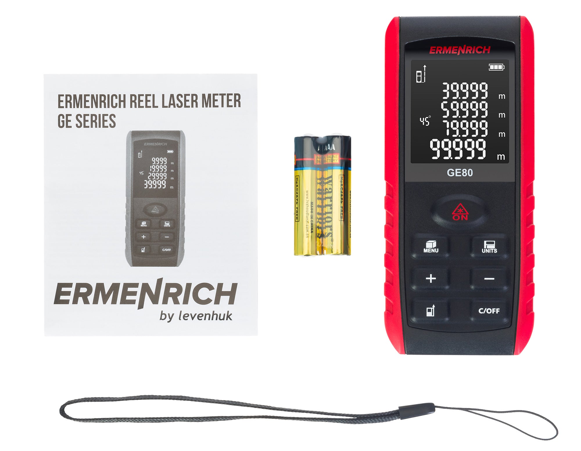 Ermenrich Reel GE80 Lasermeter