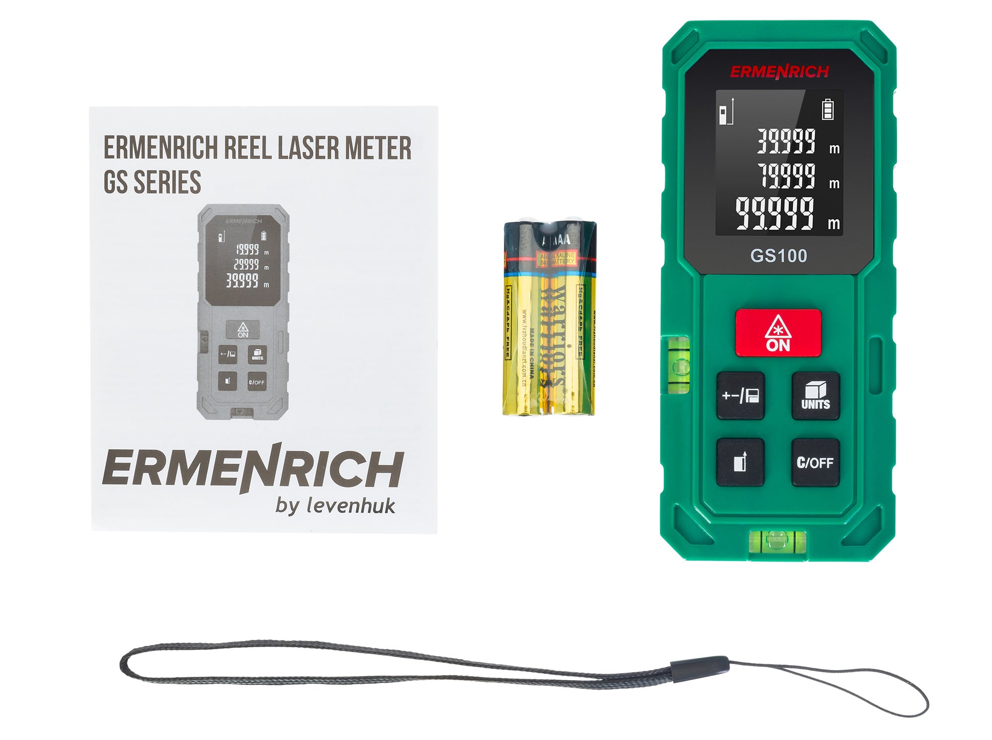 Ermenrich Reel GS100 Lasermeter