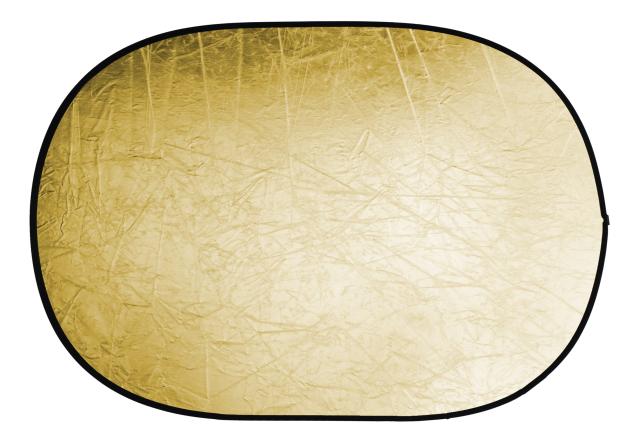 BRESSER BR-TR5 Reflectiescherm goud/zilver 120x180cm