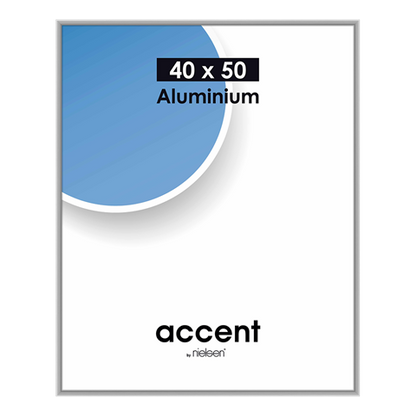 Nielsen Fotolijst 52524 Accent Mat Zilver 40x50 cm