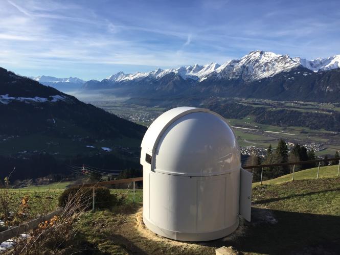 PULSAR 2,7 m observatorium - hoog ontwerp