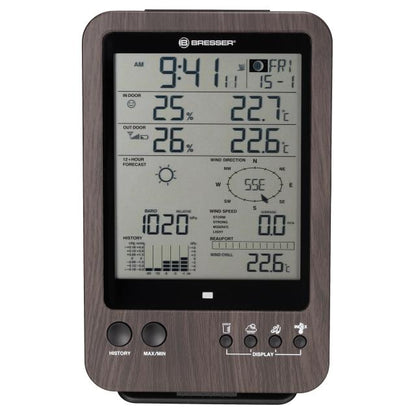 BRESSER extra/vervangend Basisstation voor 7002512 WTW Weerstation in houtoptiek - 7902512