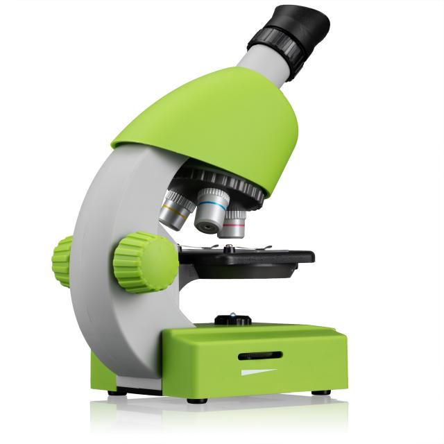 BRESSER JUNIOR Microscoop 40x-640x (groen)