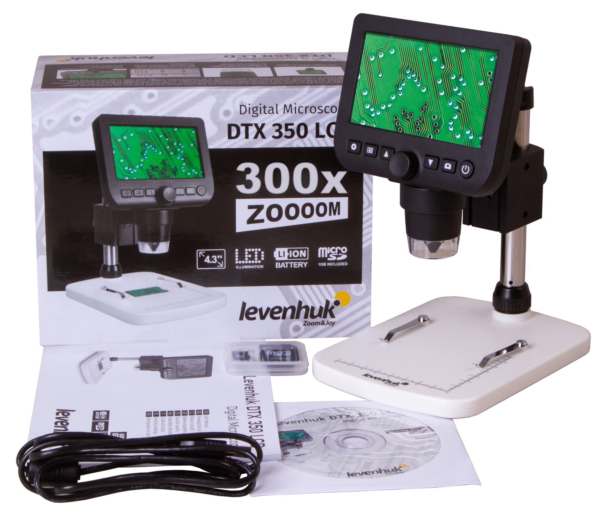 Levenhuk DTX 350 LCD Digitale Microscoop