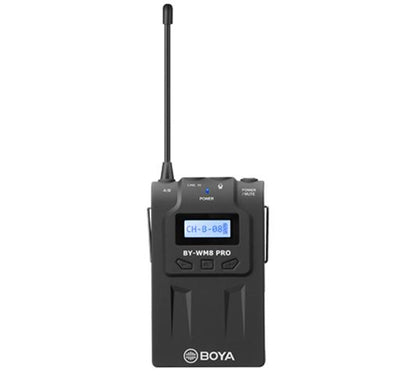 Boya uhf duo lavalier microfoon draadloos by wm8 pro k2