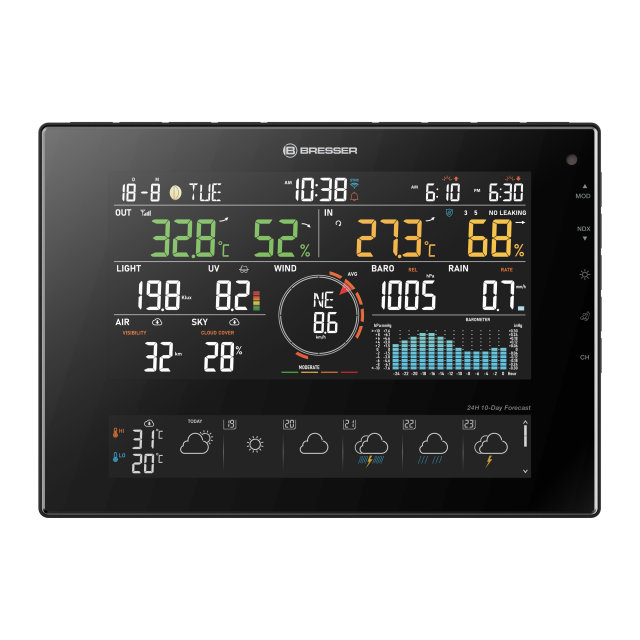 BRESSER 11-dagen 4Cast CV WLAN-weerstation 7-in-1