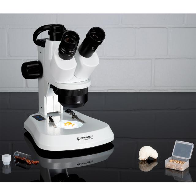 BRESSER Analyth STR Trino 10x - 40x Microscoop