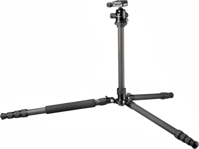 Bresser br 2504x8c b1 carbon camerastatief tot 10 kg gebruikbaar als driepoot eenpoot en vloerstatief