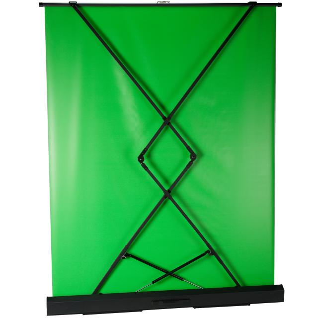 Bresser draagbaar roll up greenscreen 147 x 190 cm