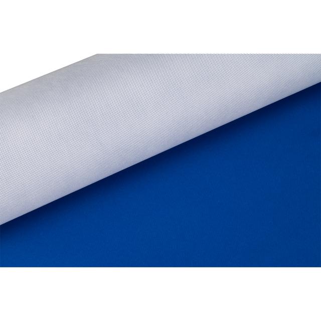 Bresser flocked fabric rol 27x6m chroma blauw velours