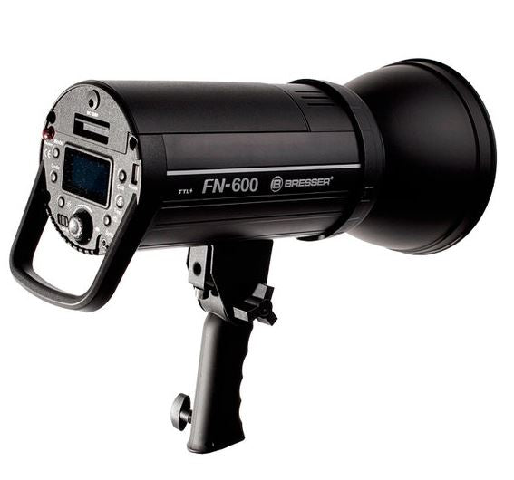 Bresser fn 600 ttl nikon flitser outdoorindoor accu