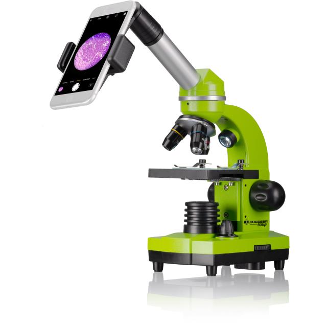 BRESSER JUNIOR Biolux SEL Studenten Microscoop (groen)