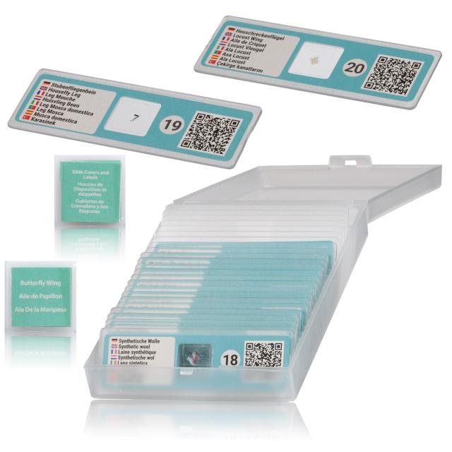 Bresser junior smart microscoop experimenteer set met qr code voor aanvullende informatie