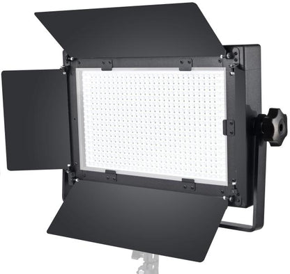 Bresser led foto video set 2x lg 600 38w5600lux 2x statief