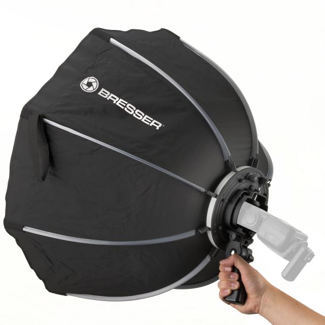 Bresser super quick octagon speedlite softbox 90 cm