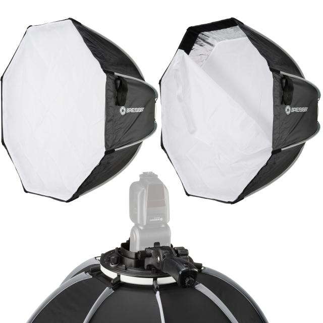 Bresser super quick speedlite softbox 65cm