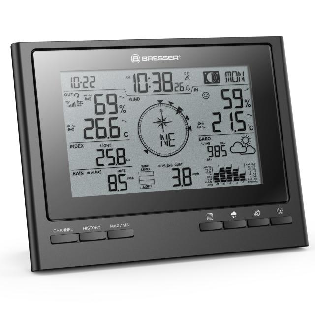bresser-extra-basisstation-voor-7003100-climatescout-weerstation-zwart - 7003110CM3000
