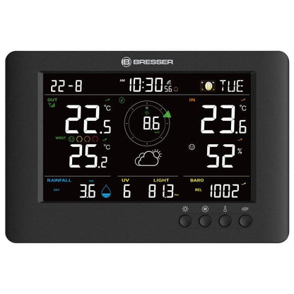 BRESSER 8-in-1 ClearViewTB weerstation - Weerstations