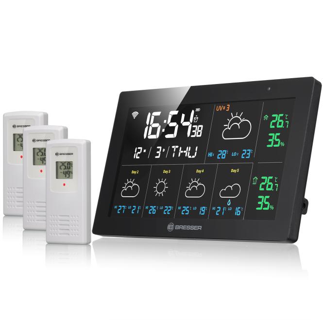 BRESSER Smart Home Draadloos Weerstation ClimateConnect CL