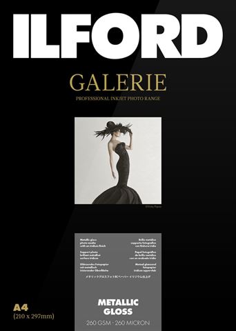 Ilford Galerie Metallic Gloss 260g A3 25 Vel - 7029204