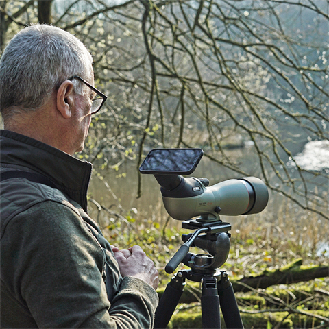 Kowa digiscoping adapter voor iphone 12 mini