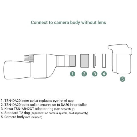 Kowa spotting scopes spotting scope accessoires 440217