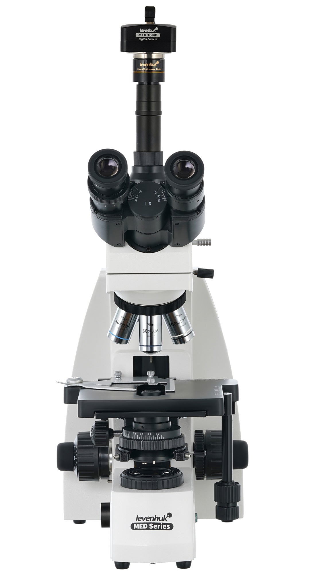 Levenhuk med d40t digitale trinoculaire microscoop