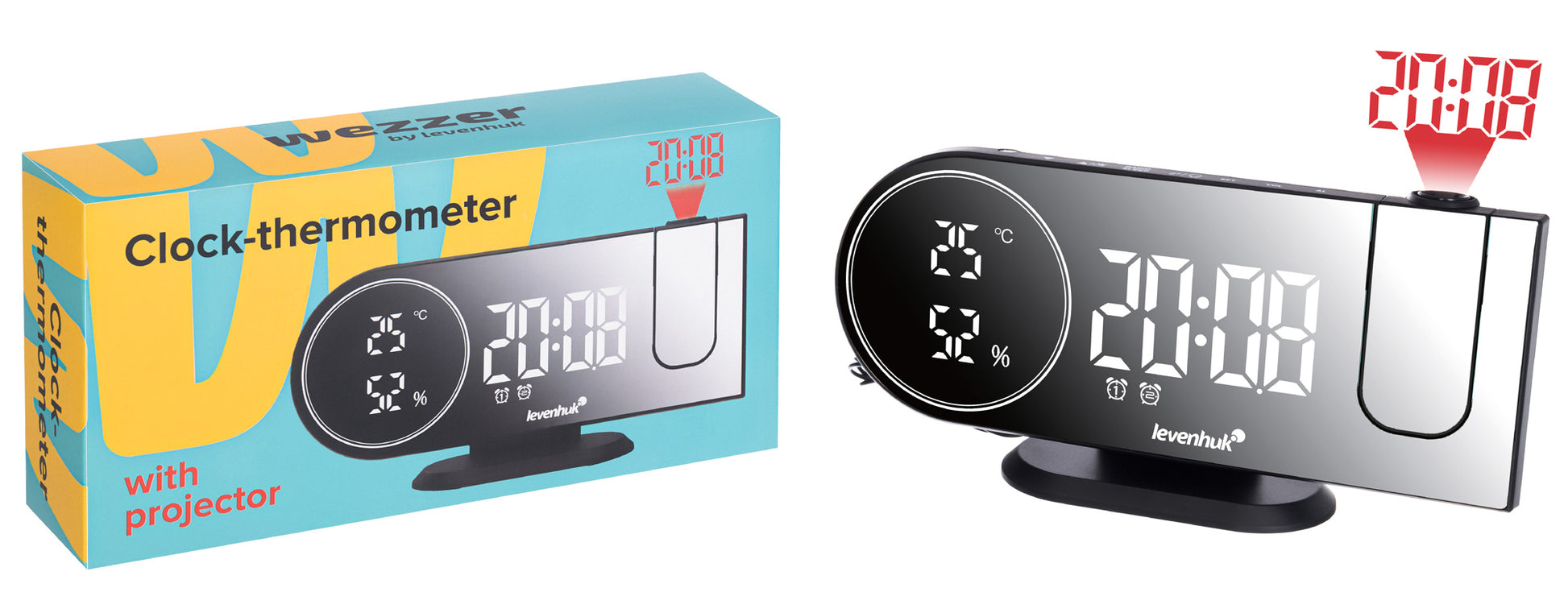 Levenhuk wezzer tick h50 klok thermometer