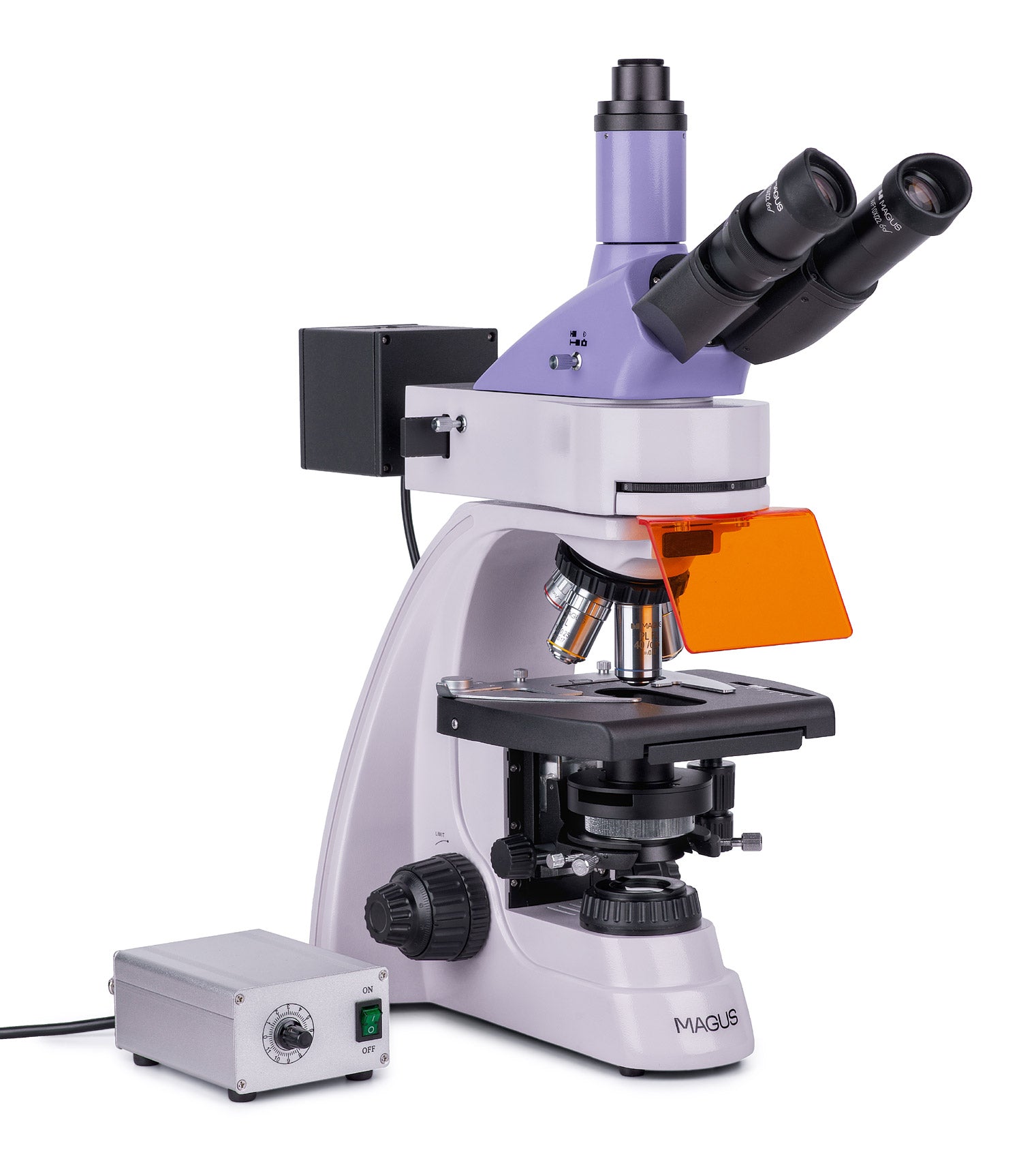 Magus lum d400l lcd digitale fluorescentie microscoop