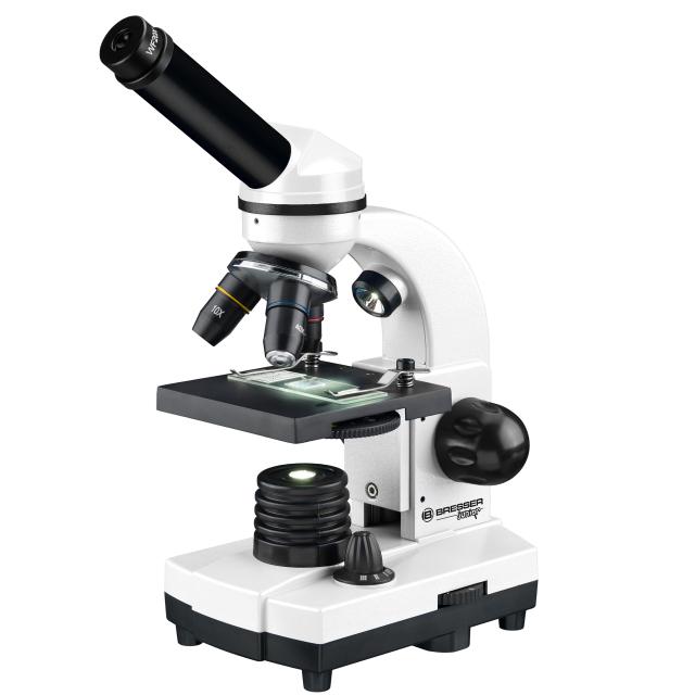 BRESSER JUNIOR Biolux SEL Studenten Microscoop met Koffer (wit)
