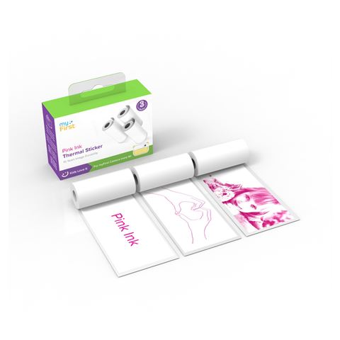 myFirst Thermal Sticker Wit, Roze Inkt - 750157