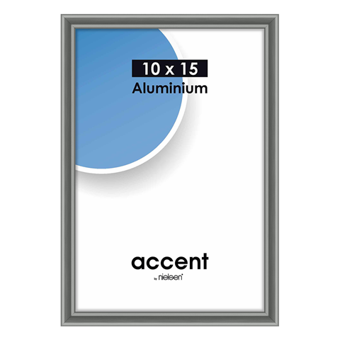 Nielsen Fotolijst 51225 Accent Staalgrijs 10x15 cm