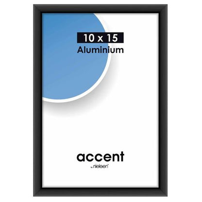 Nielsen Fotolijst 51226 Accent Zwart 10x15 cm
