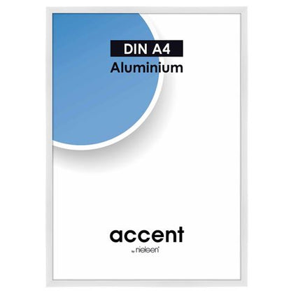 Nielsen Fotolijst 52139 Accent Glanzend Wit 21x29,7 cm