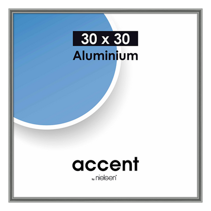 Nielsen Fotolijst 54125 Accent Staalgrijs 30x30 cm