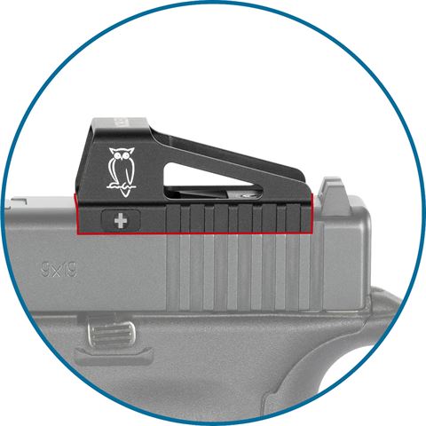 Noblex Red Dot NS 1x23 OS for GLOCK MOS (4.0 moa) – Verrekijkergigant