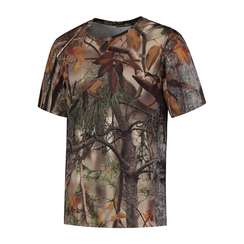 Stealth gear t shirt korte mouw camo bosprint maat xl