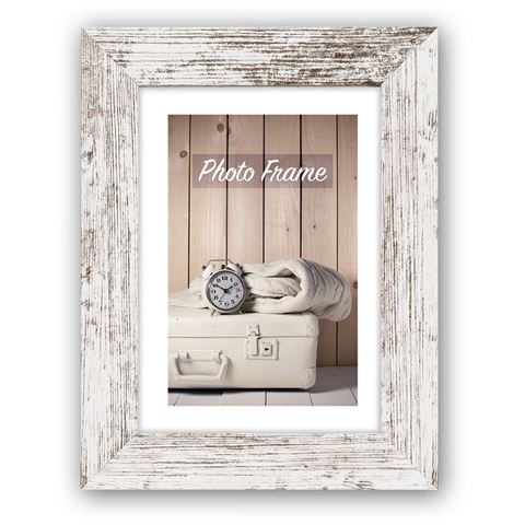 Zep Fotolijst V21186 Nelson 6 White Wash 18x24 cm