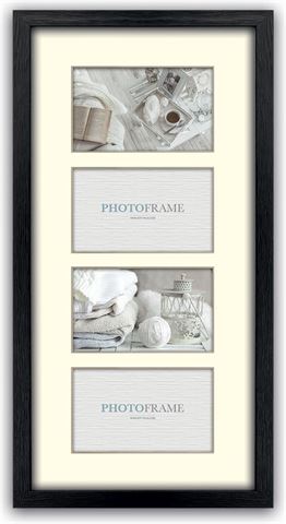 Zep Fotolijst V34105 Regent 5 Black 4x 10x15 cm (26x53) - 680490