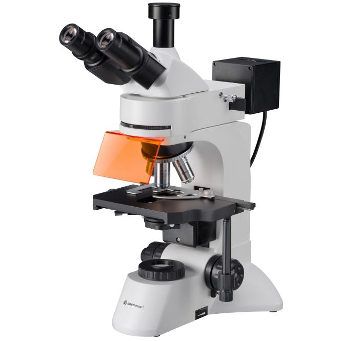 BRESSER Science ADL 601F LED Fluorescentie Microscoop 40x - 1000x