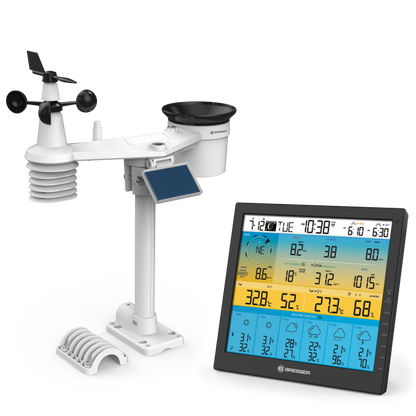 BRESSER 6-daags 4CAST PRO SF WLAN-weerstation met 7-in-1 solar