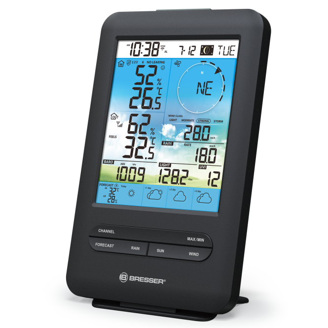 BRESSER extra basisstation voor 7003200 4-daags 4CAST WLAN-weercenter