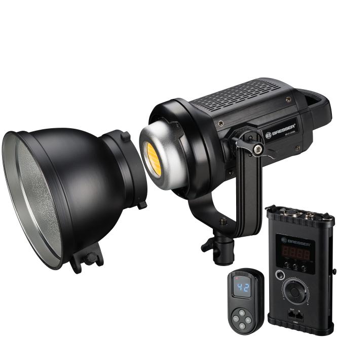 BRESSER LED continu licht COB BR-D1200BL Bi-Color en remote control