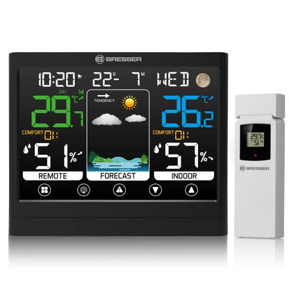 BRESSER MeteoTemp BF Weerstation met Touch Display