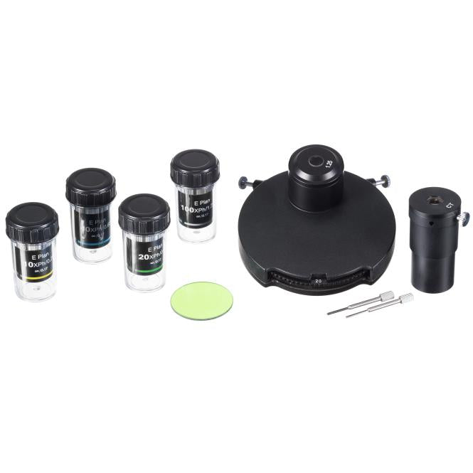 BRESSER fasecontrast-set voor de Science Infinity-microscoop