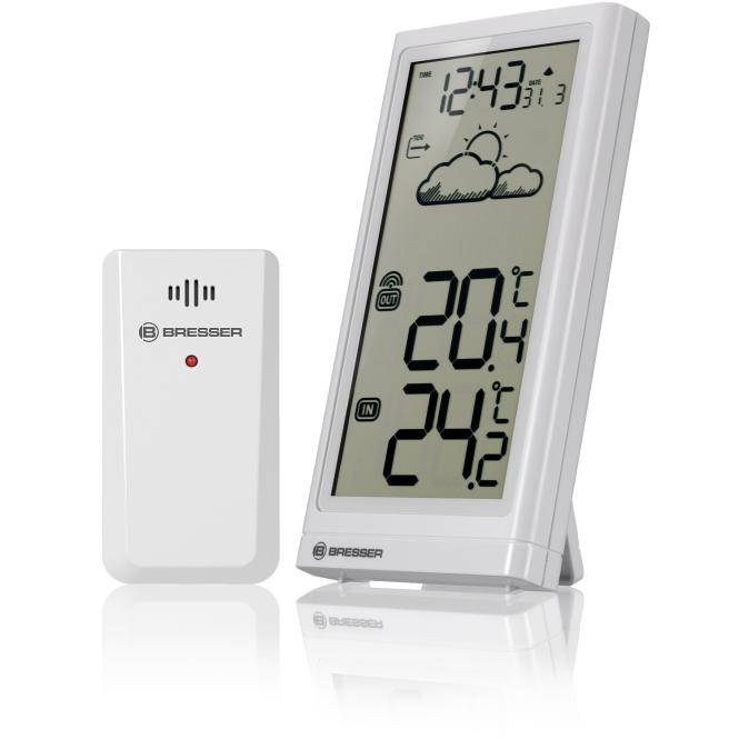 BRESSER Meteo Temp weerstation (wit)