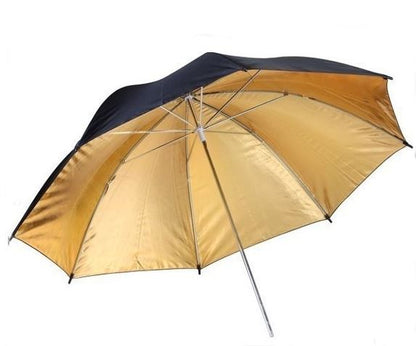 BRESSER BR-BG83 Paraplu goud/zwart 83cm
