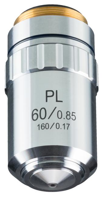 BRESSER DIN-PL 60x objectief, planachromatisch