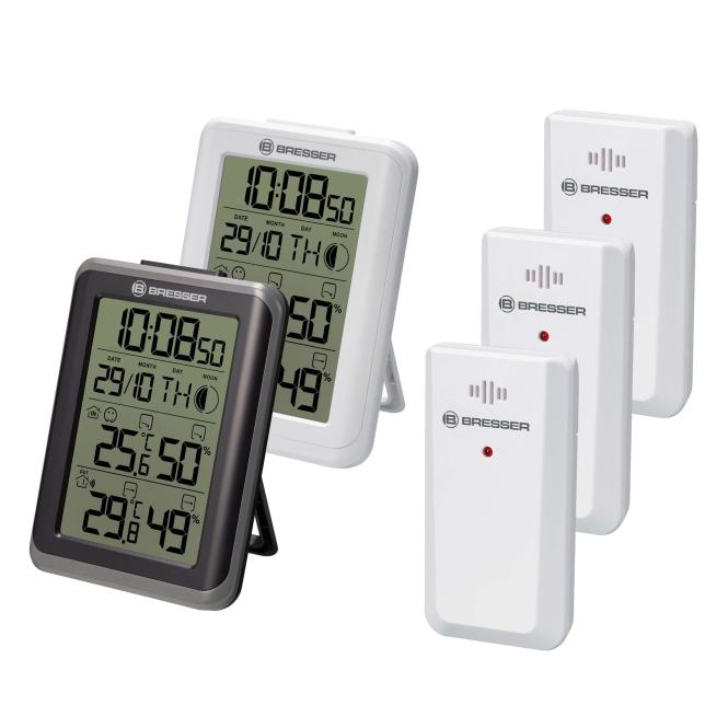 BRESSER ClimaTemp IO draadloze thermometer jumboset